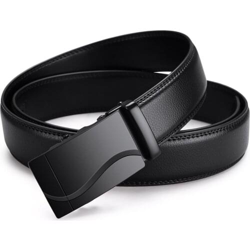 WILLIAMPOLO Belt mens metal automatic buckle luxury fashion belt casual business designer mens belt 18198p