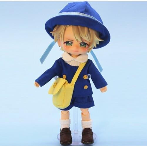 Ob11 Baby Crayon Baby New Kindergarten Set Molly Baby Dress GSC Plain 1/12 BJD doll clothes doll accessories