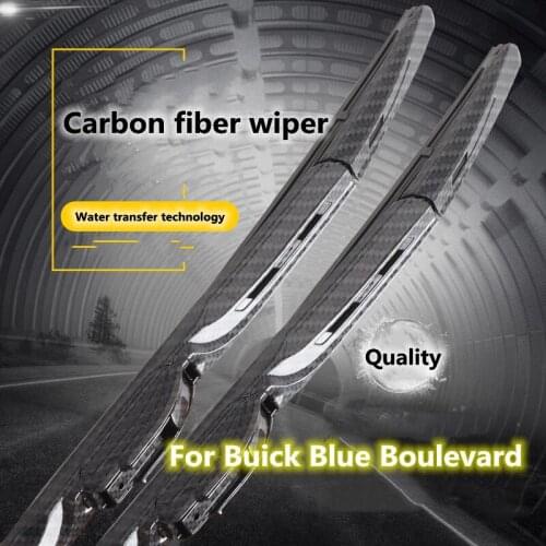 Suitable for Buick Blue 7 6 5 series Boulevard Special Upgrade Modified Carbon Fiber Wiper Blade Exterior Accessories