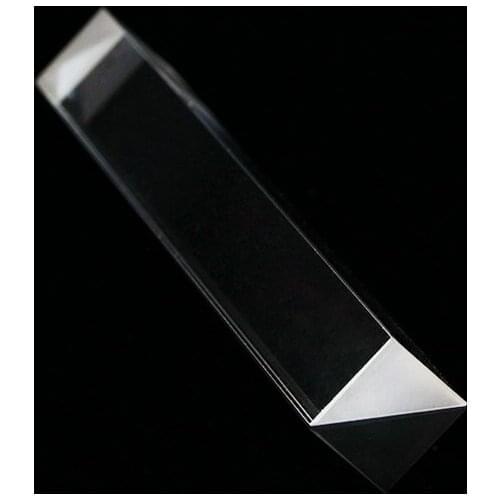 Prism Glass Triangular Refractor provides processing Images measurement prism with fixture right-angle total reflection