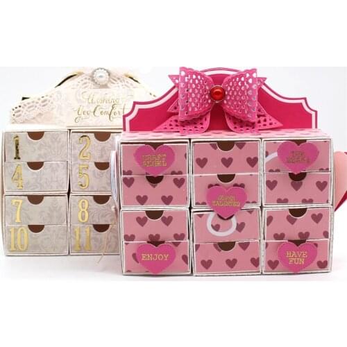 ZFPARTY Drawers Metal Cutting Dies Stencils for DIY Scrapbooking Decorative Embossing DIY Paper Cards