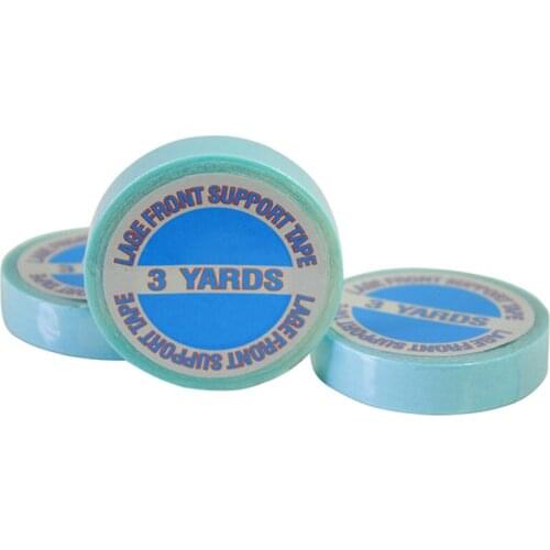 1/2/5 Pieces/Lot Strong Adhesive Double-sided Tape For Toupees /Lace Wig Blue Side To Base Tapes,Medical Desensitization Tape