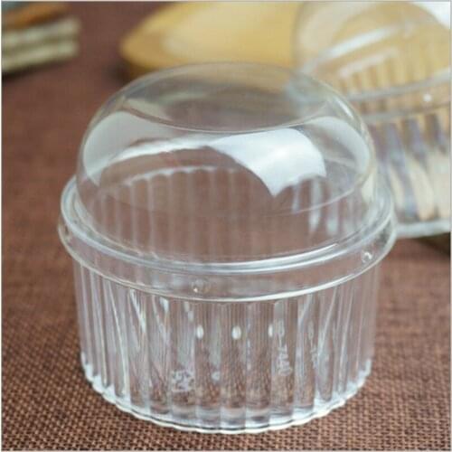 150ML Bakery Packaging with lid, Jelly Pudding Cup with lid, Transparent plastic cup with lid 100PCS WHOLESALE LOW PRICES