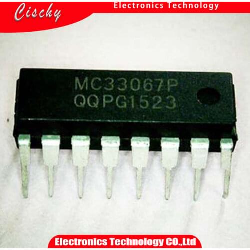 5pcs/lot MC33067P MC33067 DIP-16 In Stock