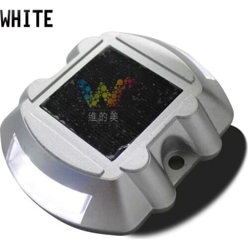 Steady mode aluminum shell villa decoration light solar power road stud reflector for promotion