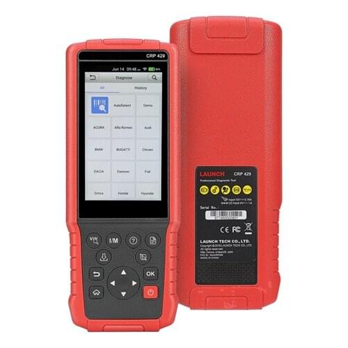 Launch CRP429 auto All System OBD2 injector tester Diagnostic Tools Scanner
