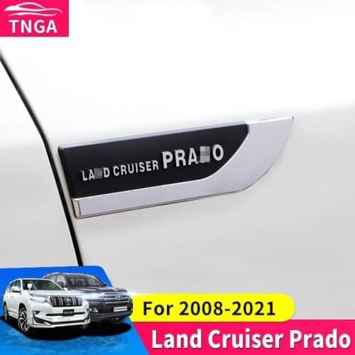 Suitable for Toyota Prado/Land Cruiser Fender Side Seam Label Overbearing Land Patrol Body Side Seam Label Zhi Decoration