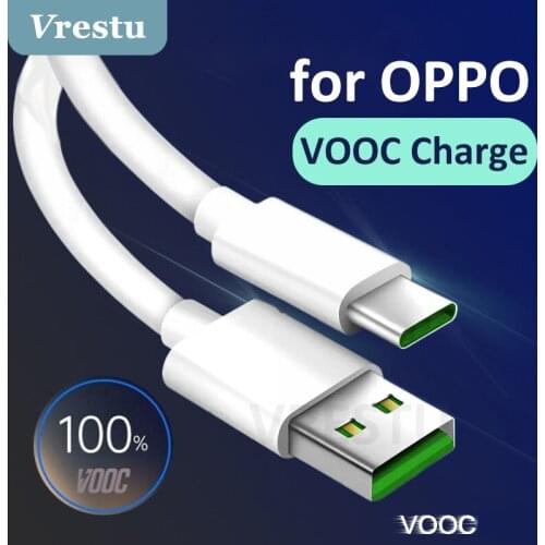 Micro USB Type C Support VOOC Fast Charging Cable for OPPO Cellphone 5A 4A Super Flash Charger Data Cord Tipo C Microusb Android