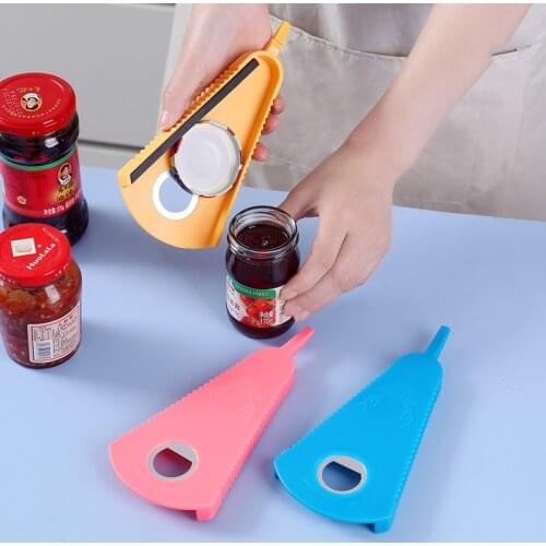 Can Opener Bottle Cap Fast Lid Opener Bottle Opener Japanese Rotating Multi-Purpose Bottle Opener Kitchen Gadgets Wine Opener