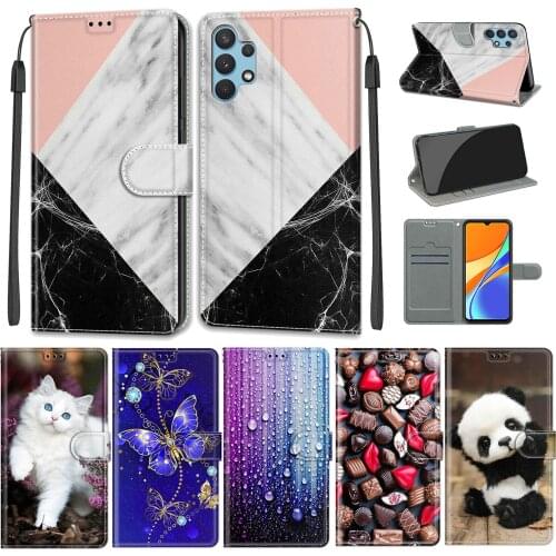 Flip Leather Case For Samsung Galaxy A32 4G M32 5G Case Wallet Card Holder Stand Book Cover For Samsung Galaxy A32 Lite Fashion