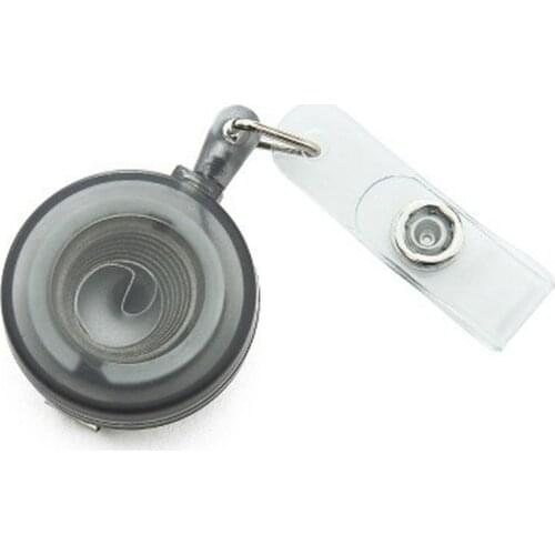 Colorful Retractable Reel Lanyard Credit Card Badge Holder School Office Supplies Badge Clip for Students Nurse Easy To Use