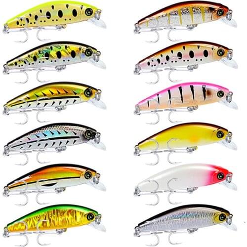 NEW 2019 Minnow 8cm 11g fishing lure small fish vibrating light hard baits crankbait swimbait japan fishing tackle lures winter