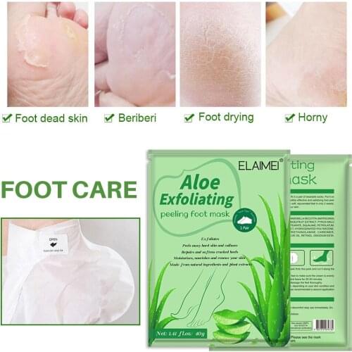 Foot Peel Mask Exfoliating Callus Dead Skin Remover Smooth Feet Care for Men Women Health99