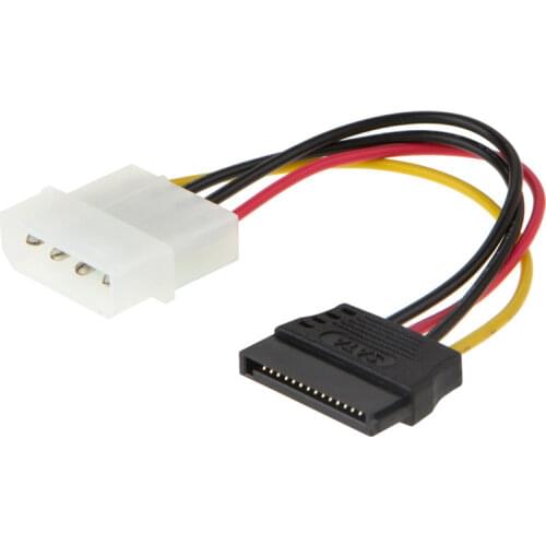 Molex To SATA Interface Power Supply Converter RGB Header SATA-Molex 4PIN Adapter SATA Power Cable Motherboard AURA PC MOD