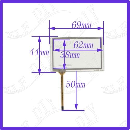ZhiYuSun 3.5inch resistance touch panel 69*44mm Navigator screen 69mm*44mm this is compatible Digital general