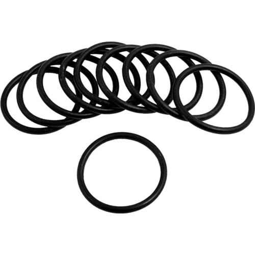 10 PCS Black Rubber Oil Seal O-Ring Seal Washers 38 x 3 x 32mm
