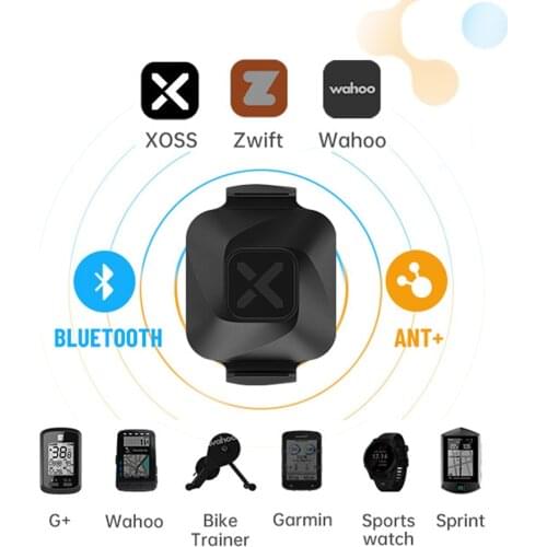 XOSS Cycling Computer Speedometer Speed and Cadence Dual Sensor ANT+ Bluetooth Road Bike MTB Sensor for iGPSPORT bryton