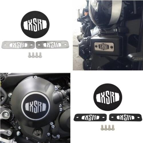 Motorbike For Yamaha XSR900 XSR 900 Fuse Box Top Plate Powder Coated Clutch Cover