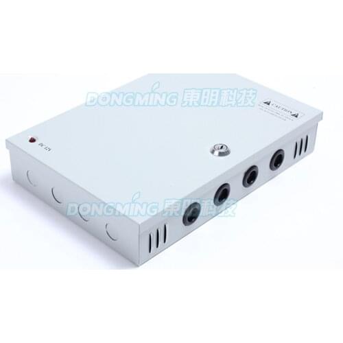 Waterproof 18 channel output led driver box 12V 20A, led power adapter box 240W, switching power supply box