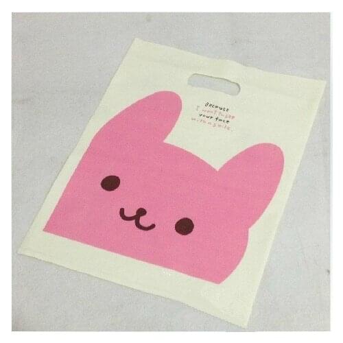 Factory pirce custom logo resealable decorative plastic bag with handle