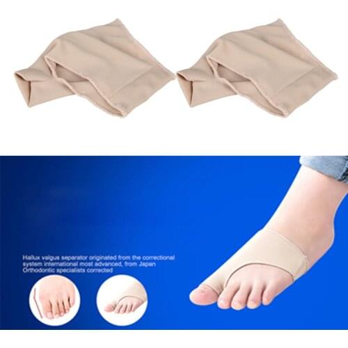 1 Pair Foot Hallux Valgus Correct Socks Bunions Corrector Foot Deformity Orthotics Toe Separator Bandage Cover Cocks Bunion Pads