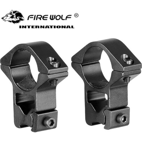 25.4mm Ring 11mm Base Dovetail Rail Mount High Profile Scope Lasers Flashlight Air Rifle Sight Pistol Airsoft Gun