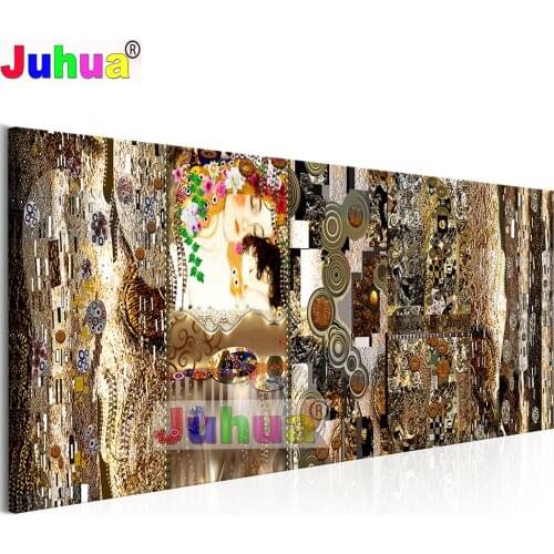 Full Square Round Drill 5D DIY Diamond Painting"Famous Tree of Life"3D Embroidery,Cross Stitch Mosaic Rhinestone Gustav Klimt