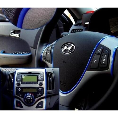 GR-S3 car styling 5 meters Decorative thread sticker strip indoor Car sticker Universal accessories case for kia ford mazda VW