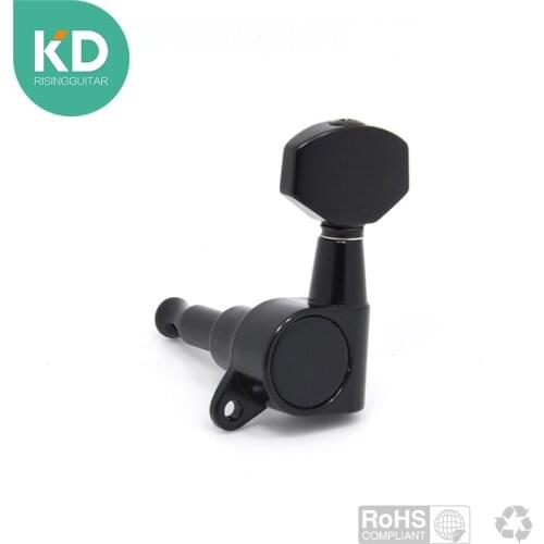 Electric guitar machine heads acoustic guitar Sealed black color tuning key tuning pegs