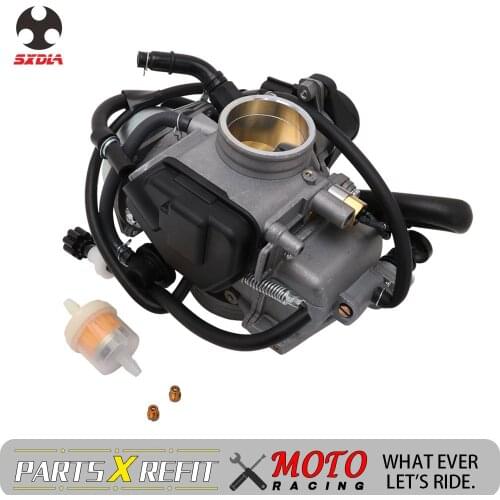 Motorcycle Carburetor Carburador Carb With Power Jet For Rancher 400 TRX4OOFA TRX4O0FGA 2004 2005 2006 2007