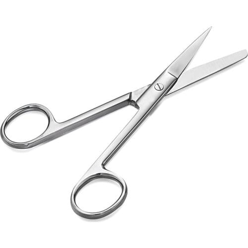 Medical Dismantling Scissors Export Stainless Steel Nurse Scissors Small Carry Straight Elbow Straight Point