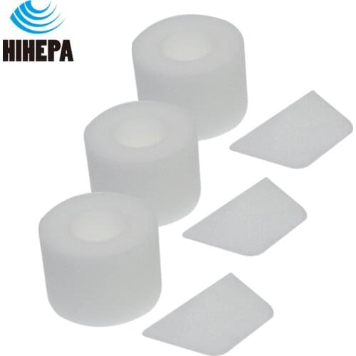 2 sets Post Motor Foam & Felt Filter Kits for Shark IC205 IF200 IF201 IF202 IF203Q IF205 IF251 IF252 IR100 IR101 IR70 Vacuums