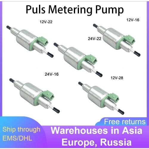 Pump Auxiliary Heater 12V/24V For 2KW To 6KW For Webasto Heaters Truck Oil Fuel Pump Air Parking Heater Pulse Metering Pump