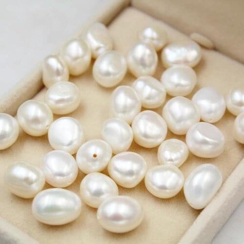 Natural Freshwater Pearl Baroque Irregular Half Hole Pearl Used in Jewelry Making DIY Bracelet Necklace Jewelry Accessories