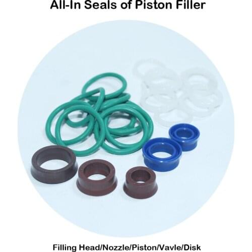 Filling machine seal O-ring for piston check valve, nozzle, viton O-ring seals anti-rust can stand with acid chemicals FREESHIP