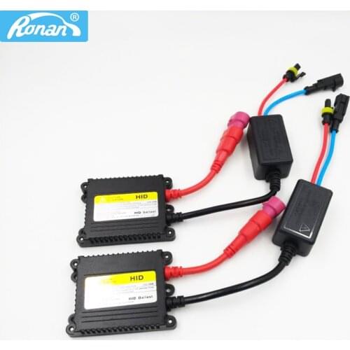 2PCS 35W High Quality Slim Xenon Ballast DC 12V HID Ballast for H1 H3 H7 H8 H9 H11 9005 9006 H4 Car Light Control Module Kits