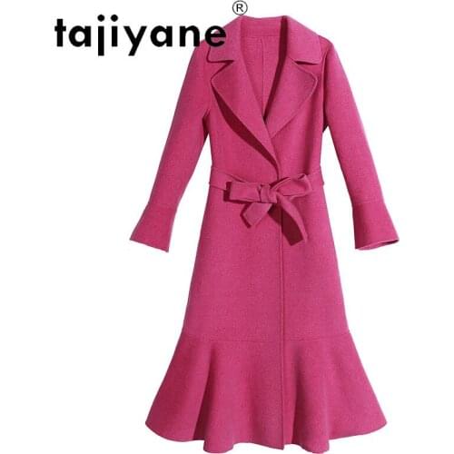 Women Korean Winter Clothing Coats and Jackets Womens 100% Wool Jacket Especially Female Clothes Casaco Feminino TN1515