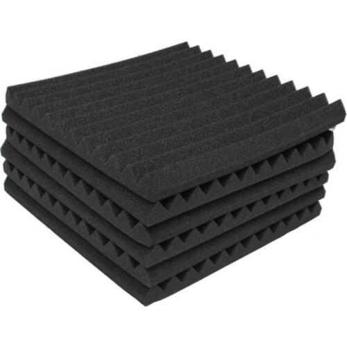 24 Pack Acoustic Panels Studio Foam Wedges 1 inch X 12 inch X 12 inch Drop shipping acoustic panel