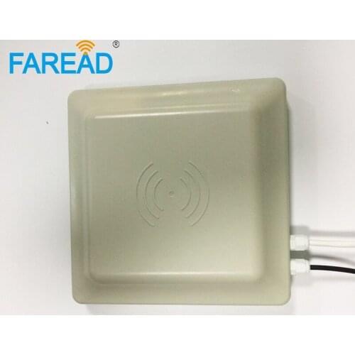 3-5m distance EPC C1G2 860-960MHz UHF writer 8Dbi integrated RFID fixed reader for livestock animal cattle,cow management