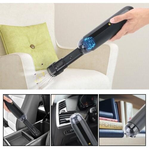 5000Pa Suction Portable Wireless Car Vacuum Cleaner For Home Desktop Car Cleaning Handheld Vacuum Cleaning Multifunction