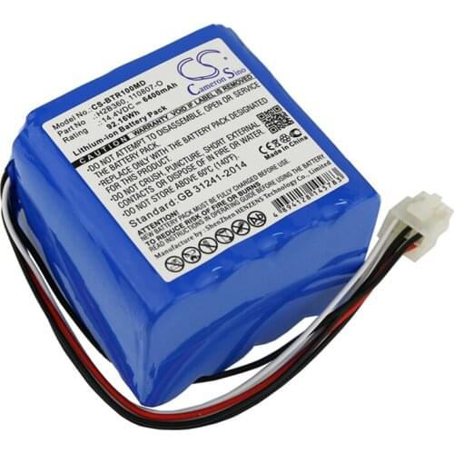Cameron sino 6400mah battery for BELLAVISTA 1000 Respirator BELLAVISTA 030.811.020 110807-O 300.784.00 H2B360