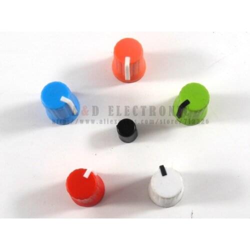 5pcs/lot Colorful Rotary Knob NI For Traktor Kontrol Z1 Z2 S2 S4 S5 S8 DJ Controller Mixer