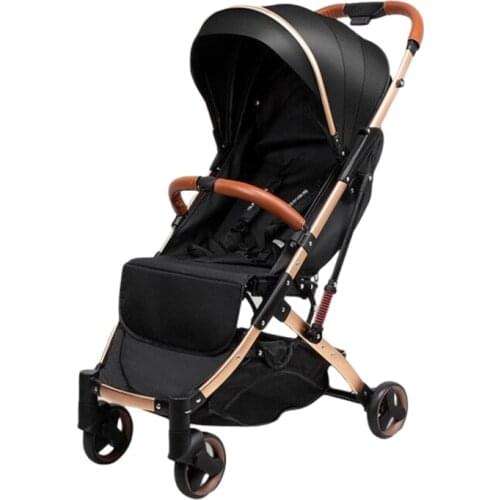 Babyfond baby stroller delivery free ultra light folding can sit or lie high landscape suitable 4 seasons high demand