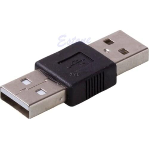 USB 2.0 Male To USB Male Cord Cable Coupler Adapter Convertor Connector Changer