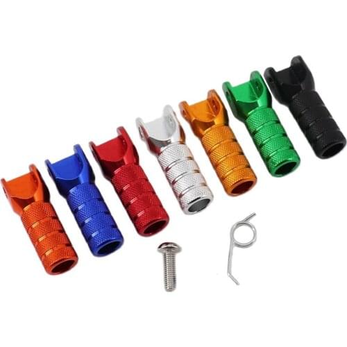 The End of CNC folding Aluminum Gear Shift Lever Fit For Kayo T2 T4 T4L ATV Dirt Bike Pit Bikes Gear Lever Motorcycle