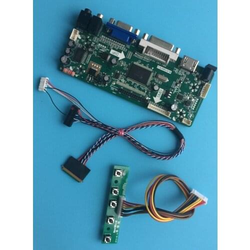 Kit for HSD101PWW1-A01 HDMI LCD Monitor M.N68676 10.1" VGA DVI LED DIY LVDS 40pin 1280X800 Panel Screen Controller board