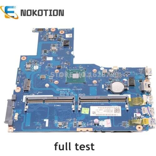 NOKOTION AIWB0 B1 LA-C292P MAIN BOARD For Lenovo B51-30 Laptop motherboard DDR3 with Processor onboard full test
