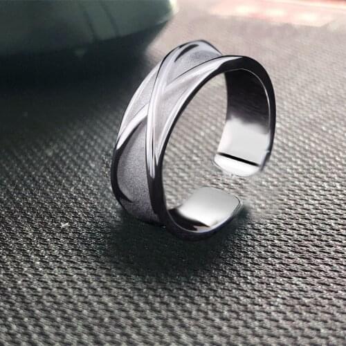 2021 New Round Ring Anime Peripheral Dragon Ball Ring X Cross Time Ring Fashion Trend Personalized Jewelry Men