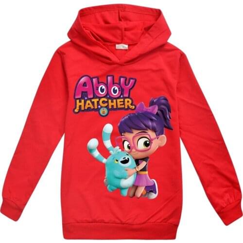 New Abby Hatcher 3D printing Hoody Pullover Kids Baby Boys Girls Toddlers Hoodies Cartoon Tracksuit Children Clothing Sweatshirt
