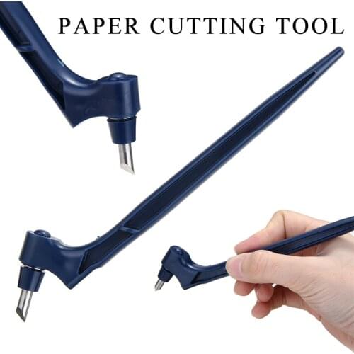New Portable Mini Paper Cutting Tool Hand-Held 360 Degrees Rotating Engraving Cutter For Paper Cut Scrapbook Graphic Design